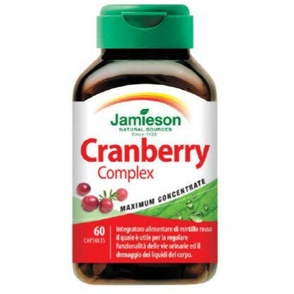 Jamieson Cranberry Complex per la funzionalità delle vie urinarie 60 capsule-2
