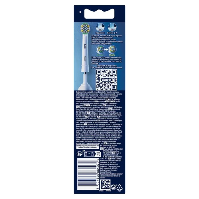Oral-B Testine Di Ricambio Pro Floss Action 3 Pezzi-12