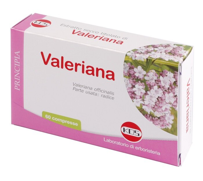Kos Valeriana Estratto secco integratore alimentare 60 compresse-2