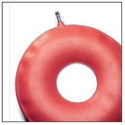 Ciambella Invalidi Gonfiabile In Gomma Deluxe In Sacchetto 40cm Diametro-1