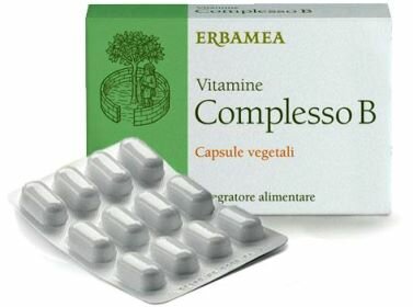 Erbamea Vitamine Complesso B 24 capsule vegetali-2