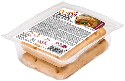 Flavis Focaccia Rosmarino 2 Pezzi da 90 g-1