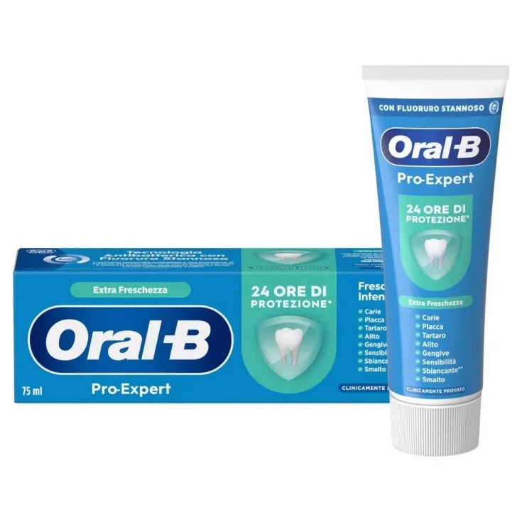 Oral-B Dentifricio Extra Freschezza Oral-b Pro Expert 75ml