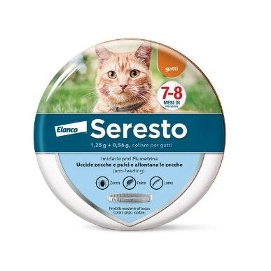 Seresto antiparassitario contro pulci e zecche per gatti-2