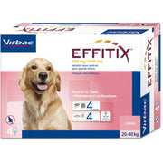 Virbac Effitix 268mg/2400mg Soluzione Spot-on per cani 20-40kg 4 pipetta-2