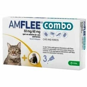 Amflee Combo Spot-On Soluzione 3 Pipette Da 0,5ml Gatti/Furetti-2