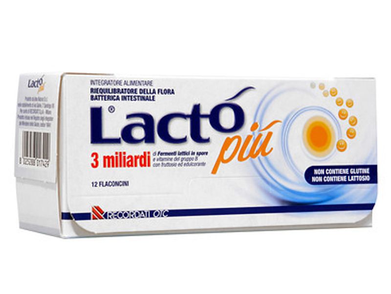 Lacto' Più 3 miliardi di fermenti lattici 12 flaconcini-1