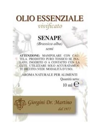 Dr. Giorgini Senape Olio Essenziale aroma per alimenti 10ml-2