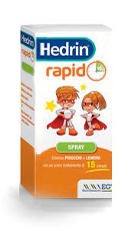 Hedrin Rapid Spray elimina pidocchi e lendini 60ml-1