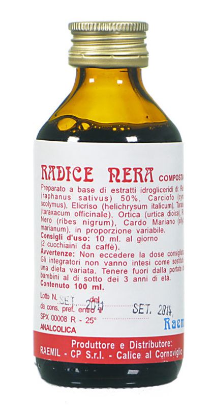 Radice nera analcolica composta Raemil 100 ml-1