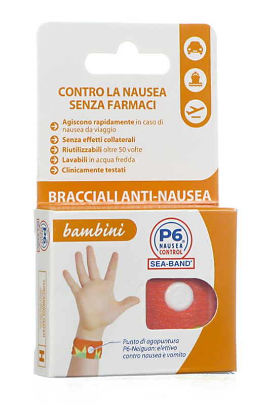 Bracciali P6 Nausea Control bambini 1 pezzo colori assortiti-1