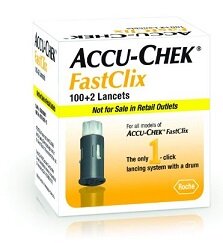 100+2 lancette Accu Chek Fast Clix-2