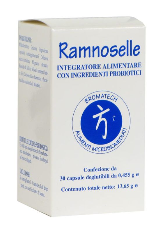 Bromatech Ramnoselle integratore di fermenti lattici vivi 30 capsule-1