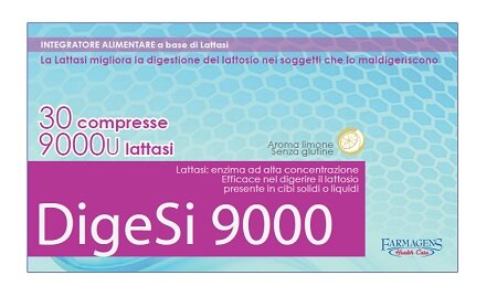 Digesì 9000 utile per la digestione del lattosio 30 compresse-2