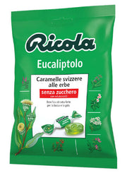 Ricola Eucaliptolo caramelle alle erbe svizzere senza zucchero 70g-2