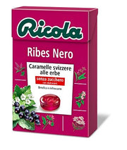 Ricola Ribes Nero Caramelle svizzere alle erbe senza zucchero 50g-2