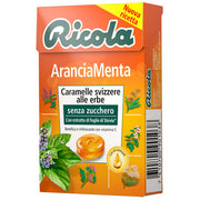 Ricola AranciaMenta caramelle alle erbe svizzere senza zucchero 50g-2