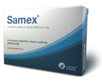 Esserre Pharma Samex per il benessere del sonno e dell'umore 24 compresse-2