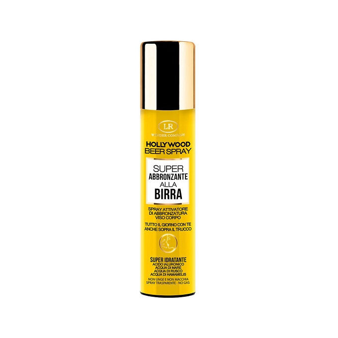 Wonder Hollywood Beer Spray Super Abbronzante alla birra 75ml-2