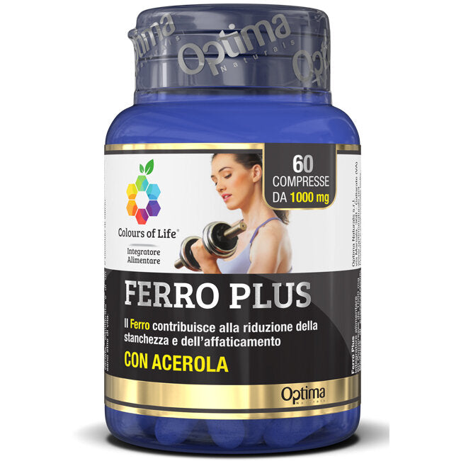 Optima Colours of Life Ferro Plus integratore 60 compresse-2