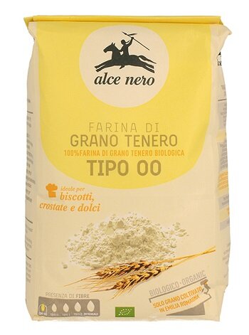 Alce Nero Farina Grano Tenero tipo "00" Biologica 1000g-2