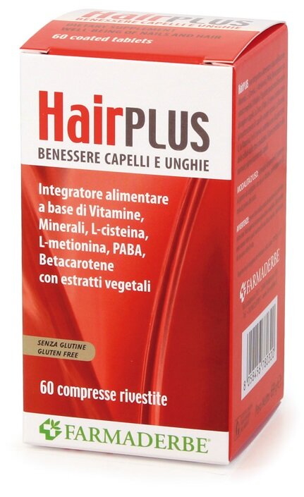 Hair Plus utile per il benessere dei capelli e delle unghie 60 compresse-2