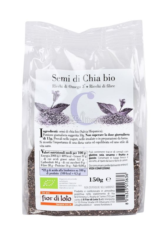 Semi di Chia Biologici 150g-1