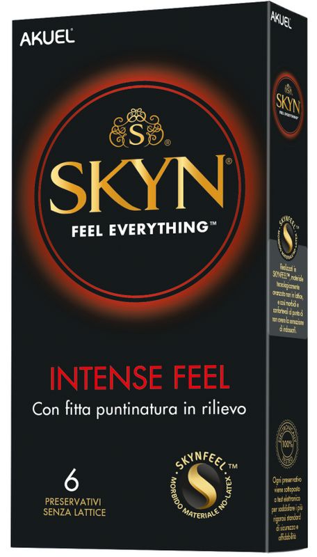Skyn intense feel 6 profilattici  non in lattice-1