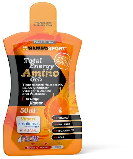 Named Total Energy Amino Gel gusto arancia 50ml-2