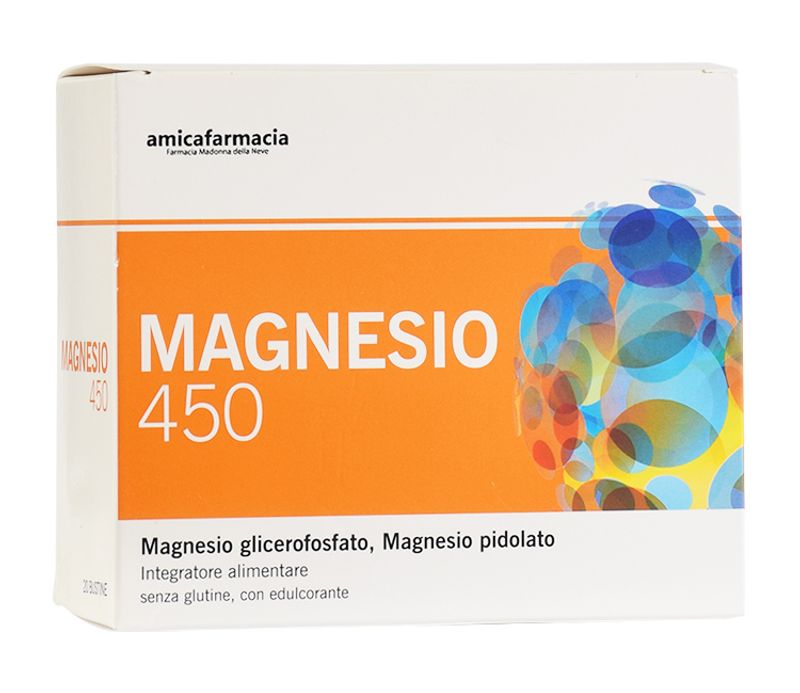 Amicafarmacia Magnesio 450 - 20 bustine da 4g-1