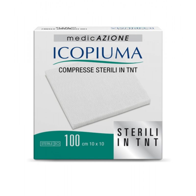 Icopiuma compresse sterili in TNT 10x10-1