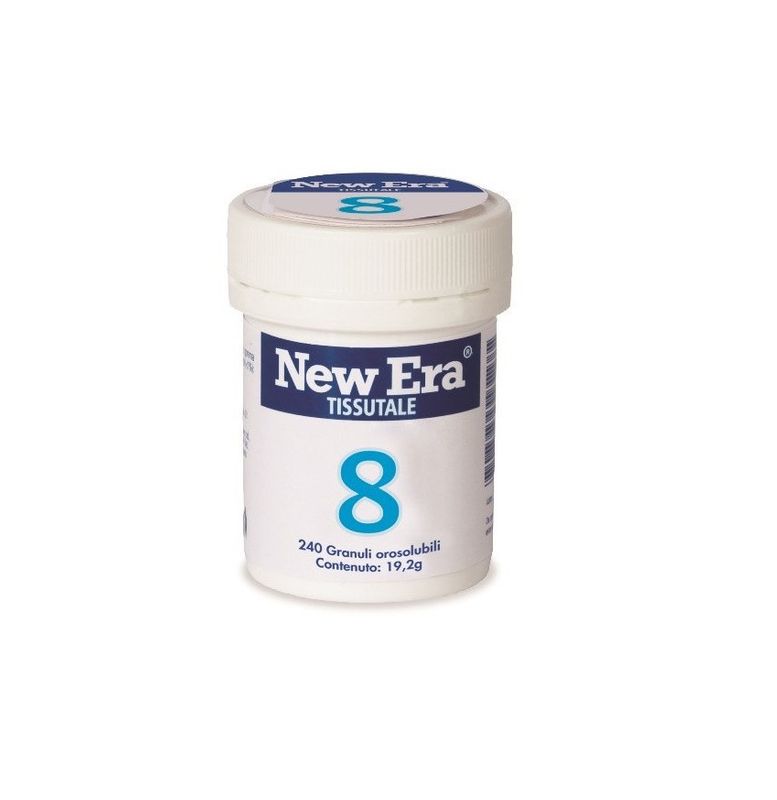 New Era tissutale 8 regolazione del sistema nervoso 240 granuli orosolubili-1