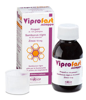 Sakura Viprofast sciroppo 100ml integratore vie respiratore sistema immunitario-2