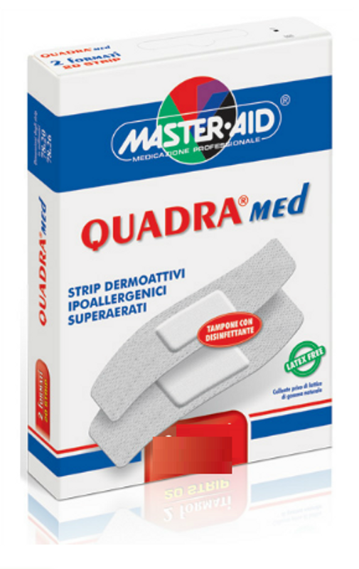 Quadramed cerotti in morbido tessuto non tessuto 10 strip SUPER-1