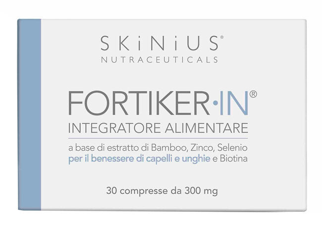Skinius Fortiker-In per il benessere di capelli e unghie 30 compresse-2
