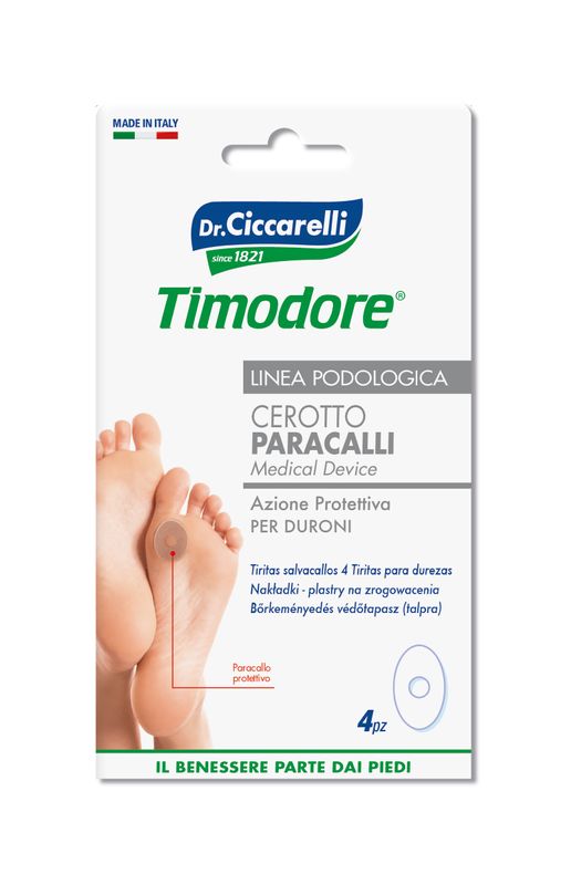 Dr. Ciccarelli Timodore Cerotto Paracalli per duroni 4 pezzi-1