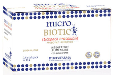 Microbiotic Stickpack Orosolubile 14 Bustine-2