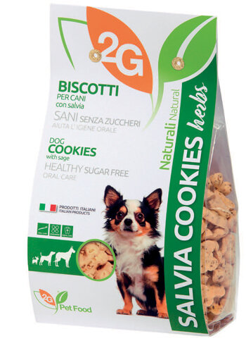 2G PET FOOD SALVIA COOKIES350G-2