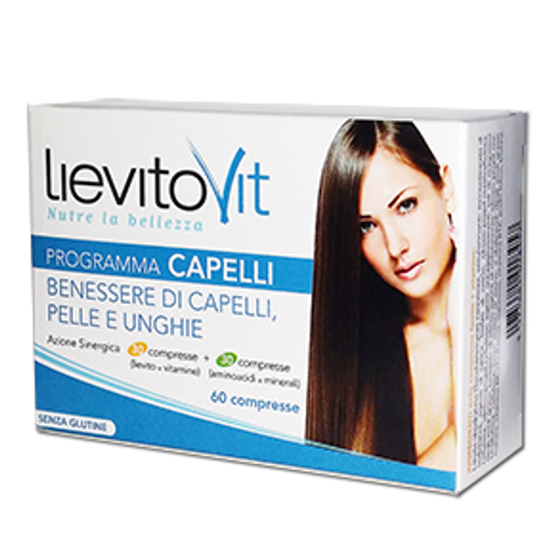 Lievitovit integratore alimentare per capelli e pelle 60 compresse-1