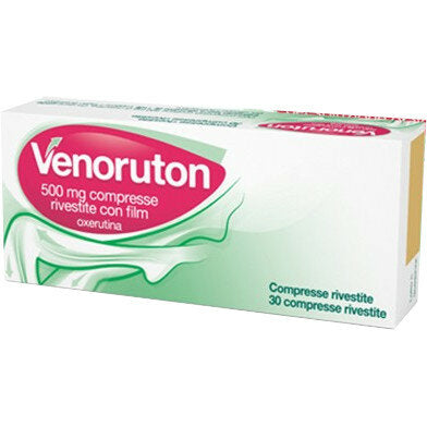 Venoruton fragilità capillare 30 Compresse Rivestite 500mg-2