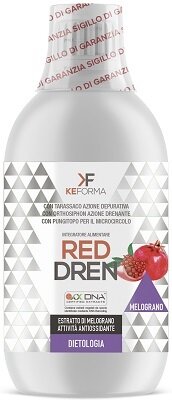Keforma Red Dren Antiossidante Gusto Melograno 500ml-1