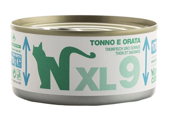 Natural Code XL9 Cibo Umido Per Gatti Adulti Tonno e Orata 170g-2