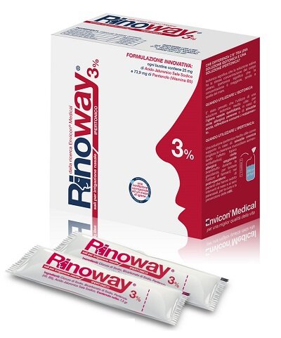 Rinoway 3% Sali Ipertonici per Irrigazione nasale 60 bustine-2