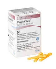 CoaguChek Softclix Lancette - 50 lancette per misuratori CoaguChek-1