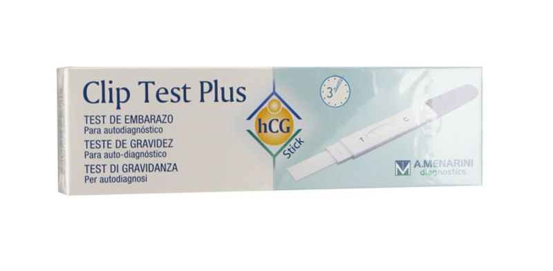 Clip Test Plus hCG stick test di gravidanza per autodiagnosi-1