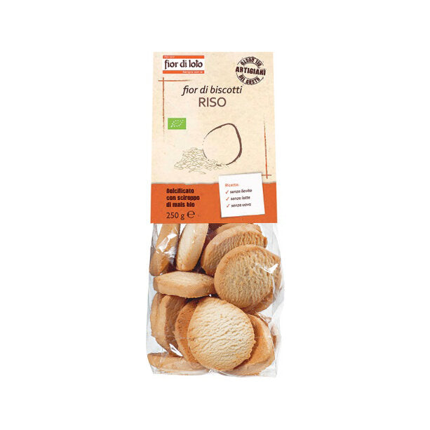 Il Fior di Loto Fior di Biscotti Riso Bio 250g-2