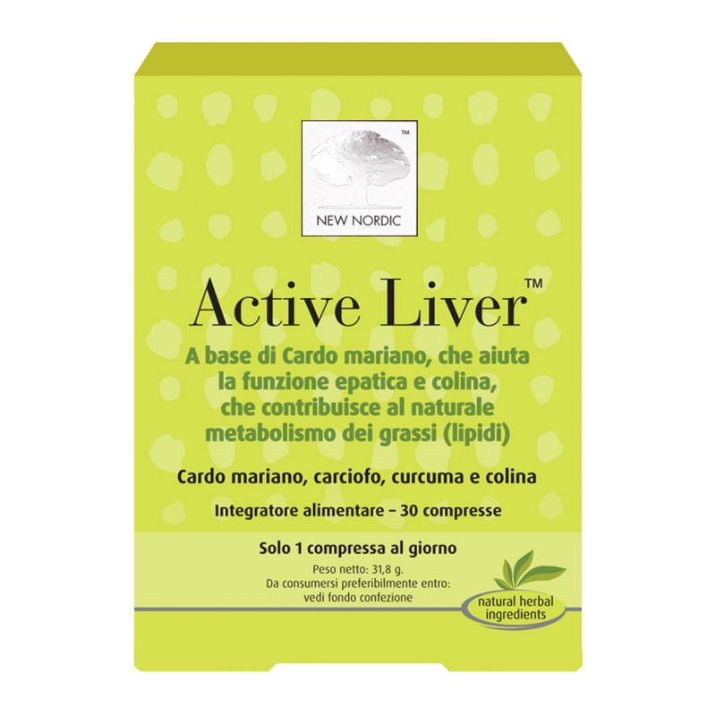 New Nordic Active Liver 30 compresse-1