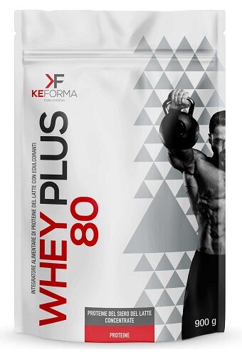 WHEY PLUS 80 FRAGOLA BUSTA900G-1
