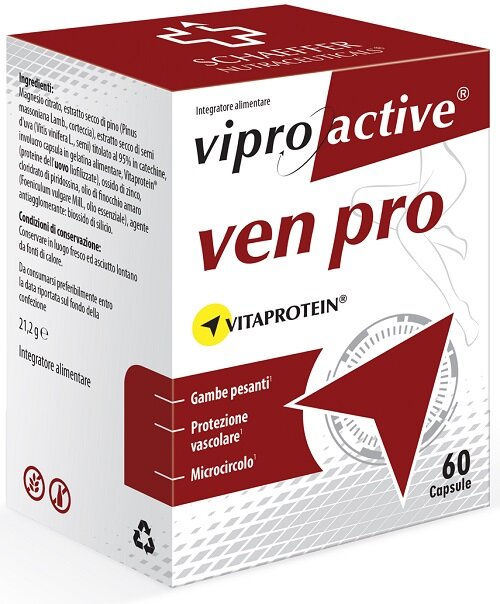 ViproActive Ven Pro utile per il microcircolo 60 Capsule-2
