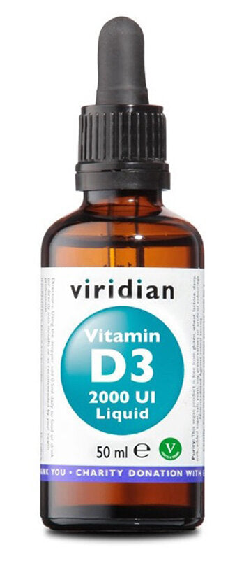 VIRIDIAN VITAMIN D3 2000UI LIQ-2
